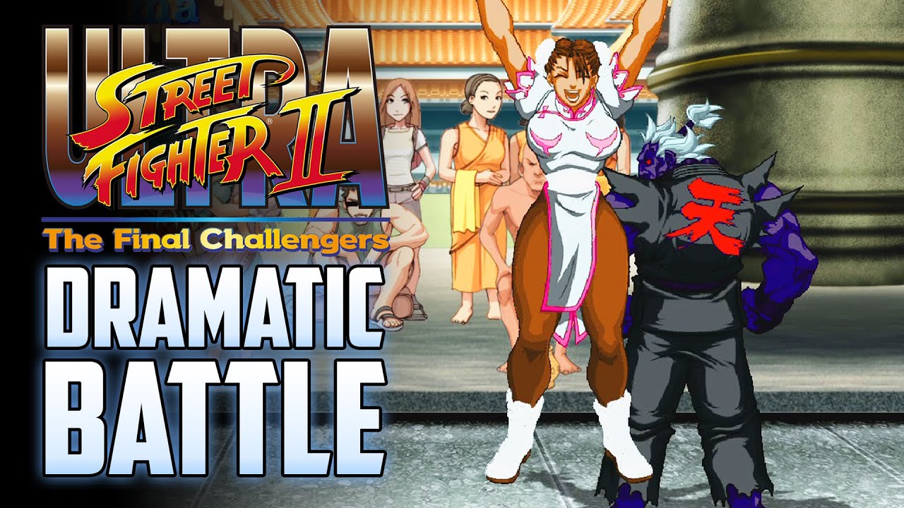 USF2 | Chun li & Oni (Shin Akuma) Dramatic Battle