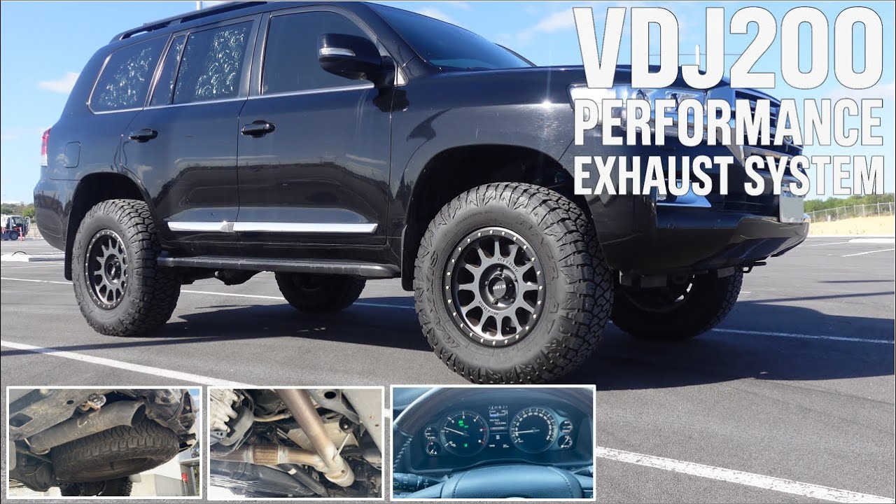 Высокоэффективная выхлопная система для Landcruiser (VDJ200)