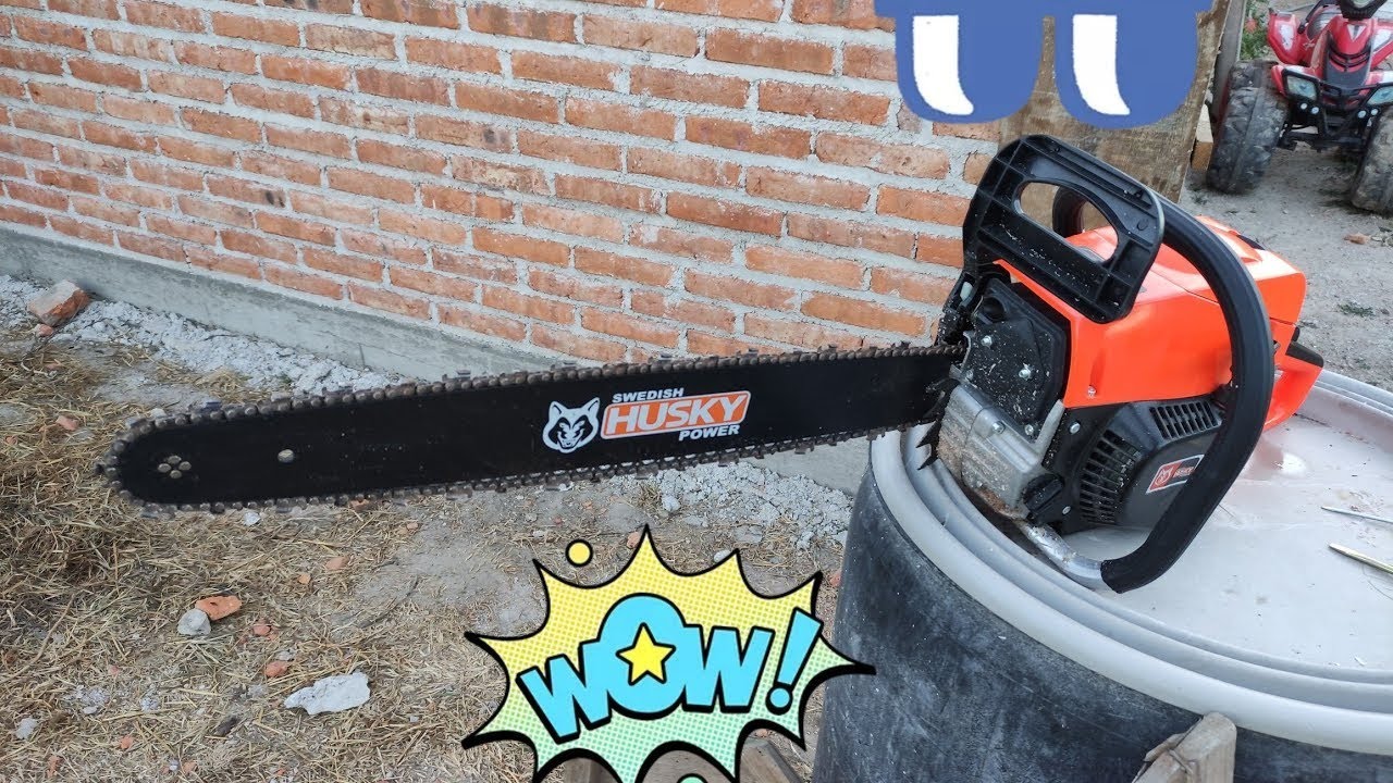 Cortando un árbol con Motosierra Husky Power HKM5822 (Parte 3 )