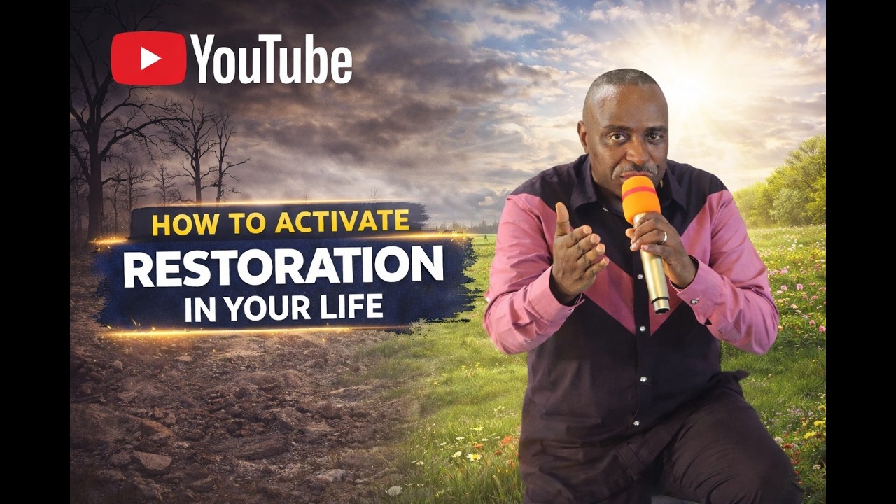 HOW TO ACTIVATE RESTORATION IN YOUR LIFE{By Apostle Cosmas Moka}