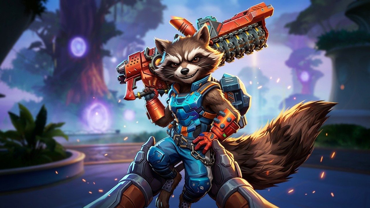 Rocket para el equipo /Partida Rápida/ Marvel Rivals