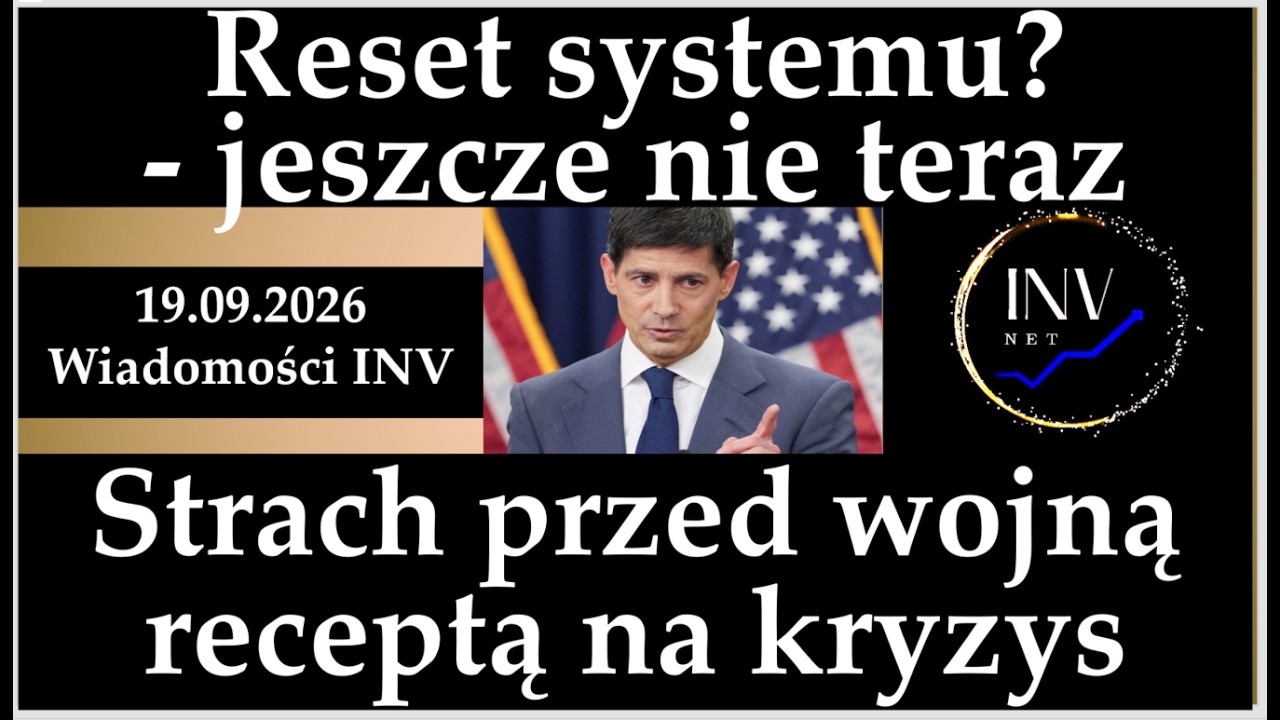 19.09 Wiadomości INV Stopy procentowe w g&oacute;rę. Kryzys energetyczny się zaostrza. Inflacja w g&oacute;rę.