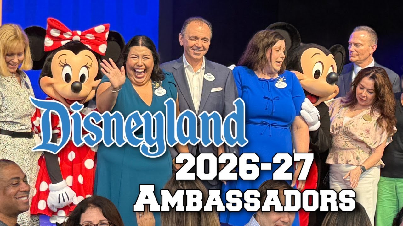 2026-2027 Disneyland Resort Ambassador Team Revealed – Full Ceremony