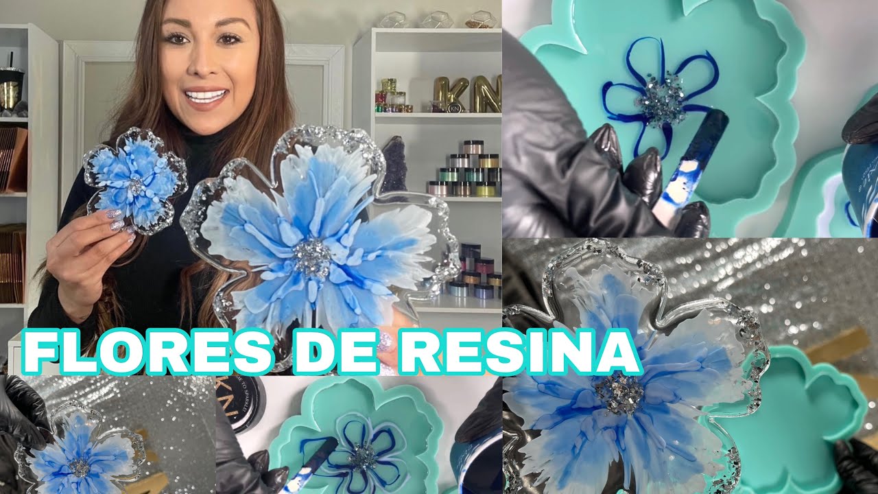 Aprende a crear Flores de Resina
