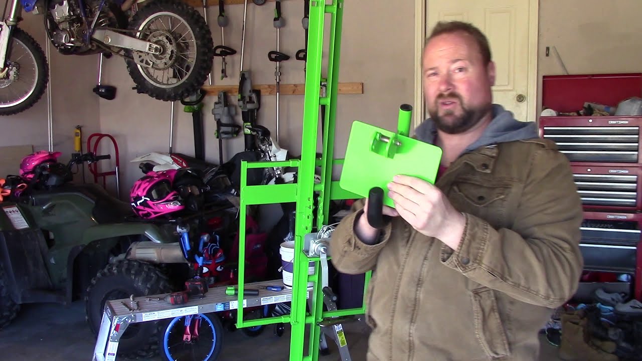 HANGPRO Drywall Lift Unboxing, Assembly, and First Impression.