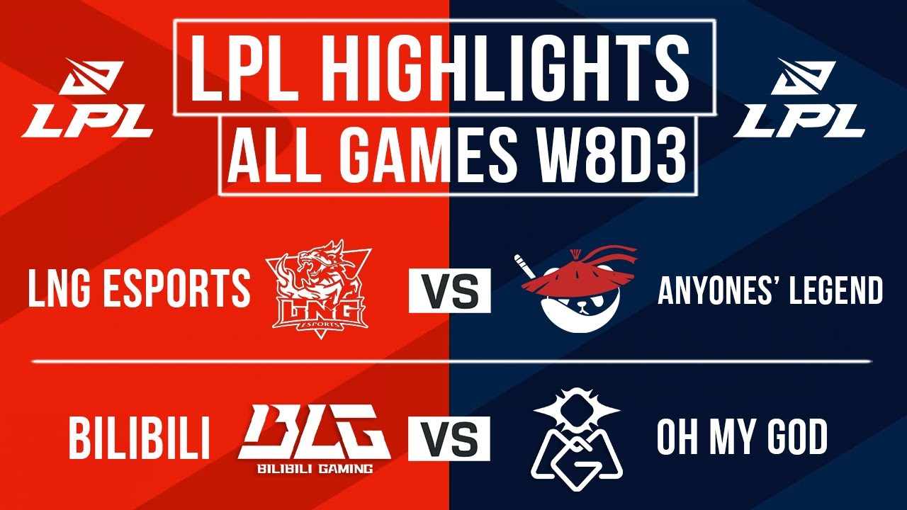 LPL Highlights ALL GAMES Week 8 Day 3 | LPL Spring 2024