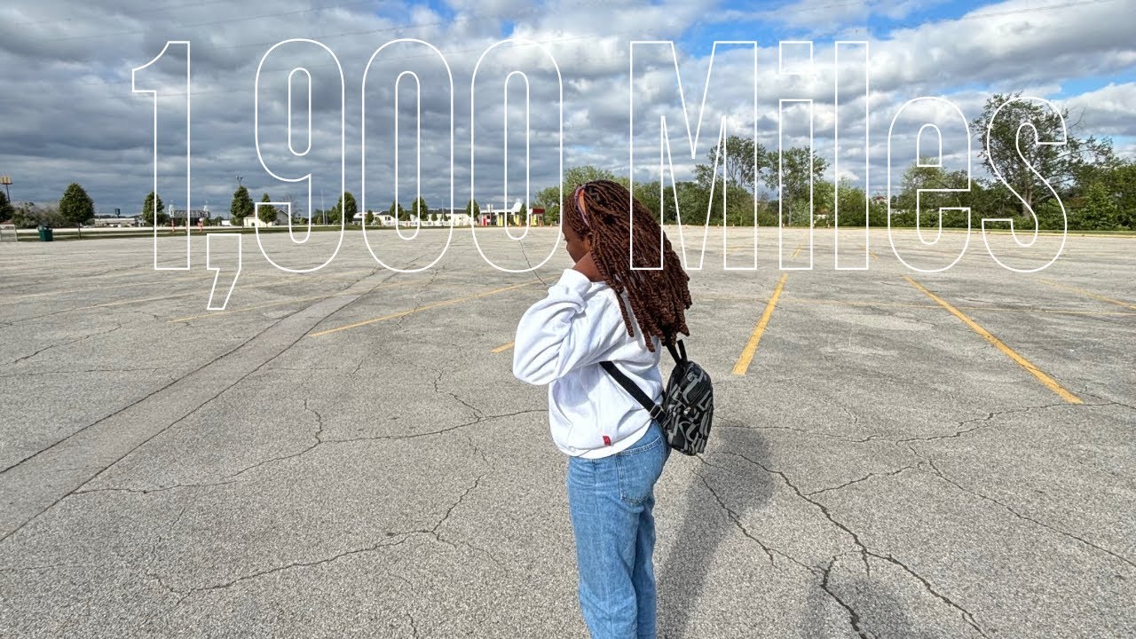 TRAVELING 1,900 MILES FOR J1 WORK & TRAVEL | fellowship, fun, travel vlog, got lost….and more