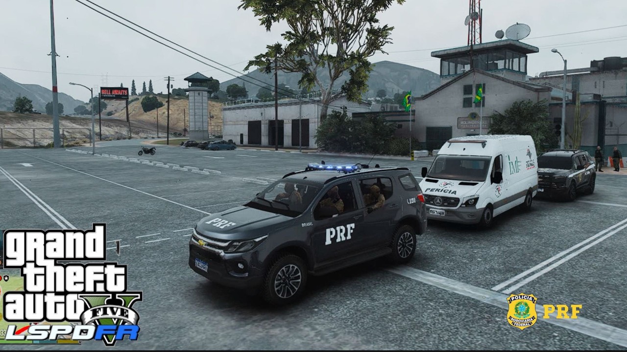 ESCOLTA DE PRESO DO PRESIDIO DE SÃO PAULO + CARRO BOMBA EM FRENTE HOSPITAL || GRR - GTA 5 LSPDFR 🚔