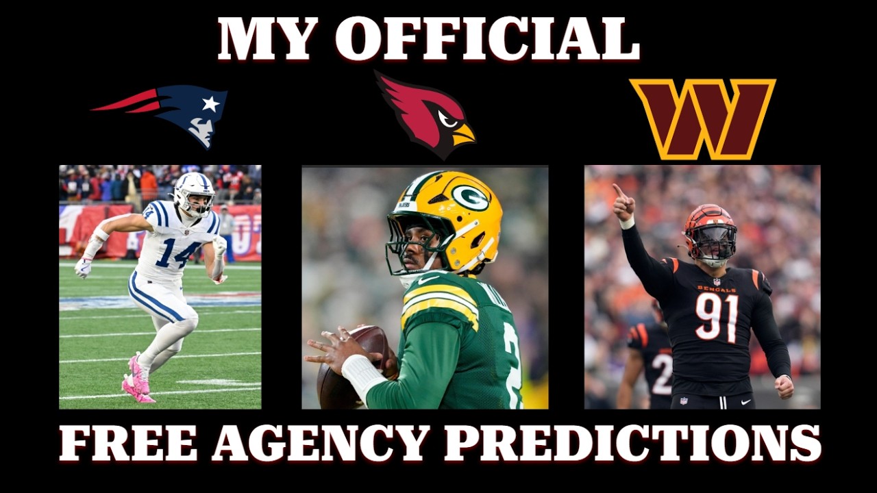 My OFFICIAL 2026 Free Agency Predictions