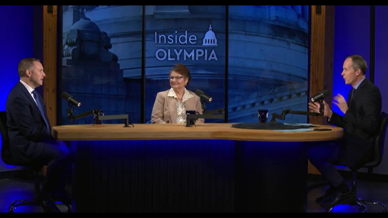 Reps. Hunter Abell and Deb Manjarrez join Austin Jenkins on Inside Olympia's Freshman Profile