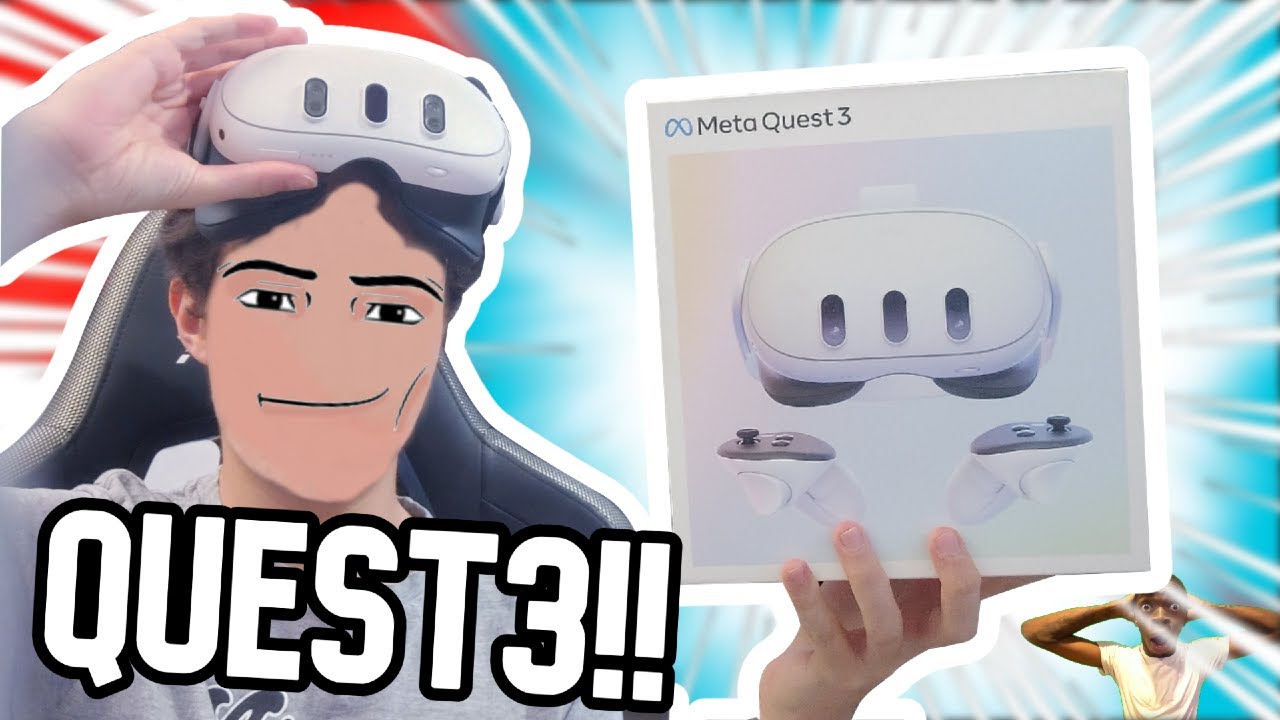 QUEST 3!!  || unboxing/reviews/gameplay/especial de 500+ inscritos