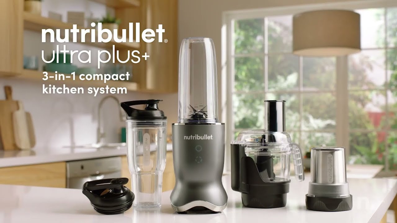 Meet the nutribullet&reg; Ultra Plus+ Compact Kitchen System