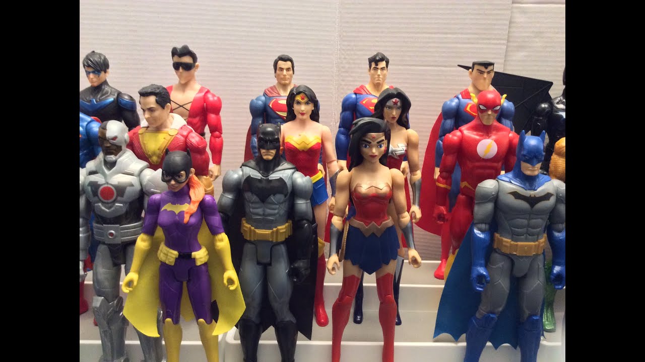Spin Master and Mattel Justice League figures 12-inch
