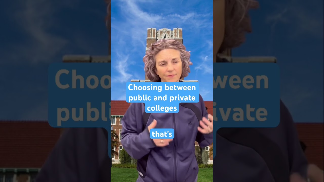 Part 1: 🏫 Public vs Private College: What&rsquo;s the REAL difference? | College Tips #Shorts