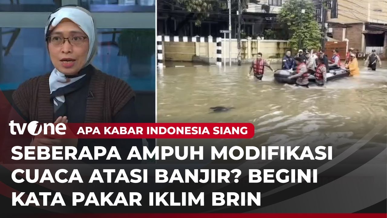 Modifikasi Cuaca jadi Solusi Kurangi Intensitas Hujan, Seberapa Besar Pengaruhnya? | AKIS