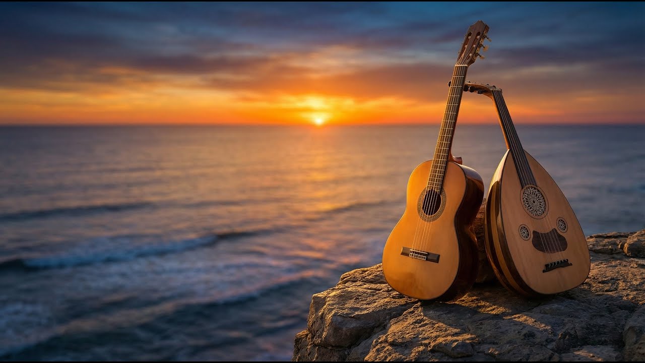 Arabic Oud & Flamenco Guitar – Calm Andalusian Rumba for Stress Relief