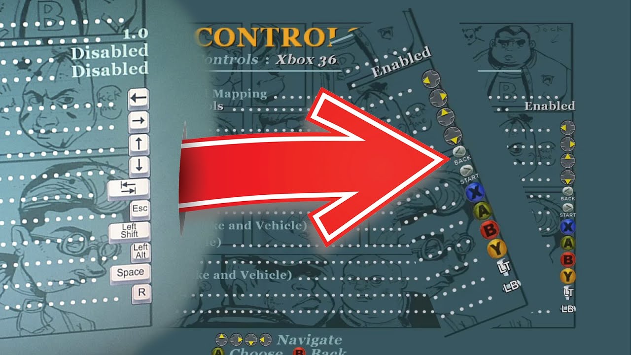 Como ativar/desbloquear opção compatibilidade controle de xbox 360 no Bully PC