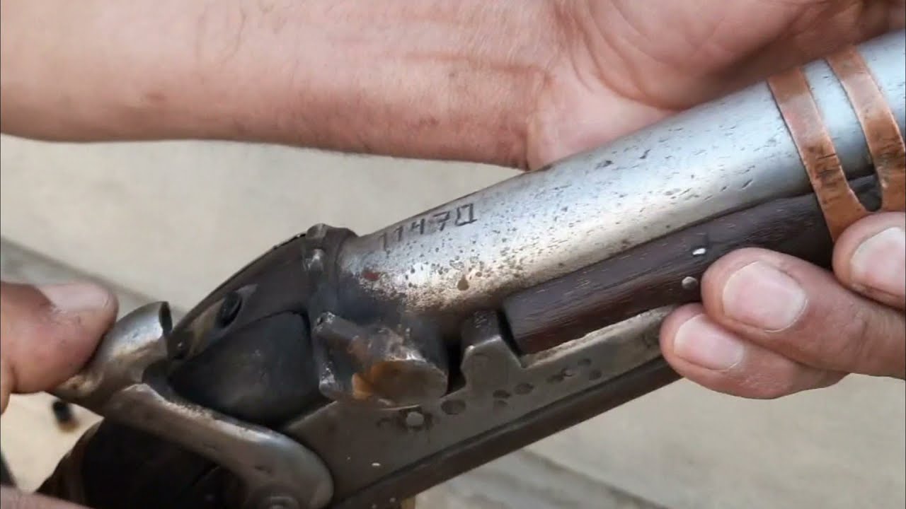 1847 OLD RIFLE RESTORATION/ RESTAURACION DE UN RIFLE AVANCARGA DEL 1847