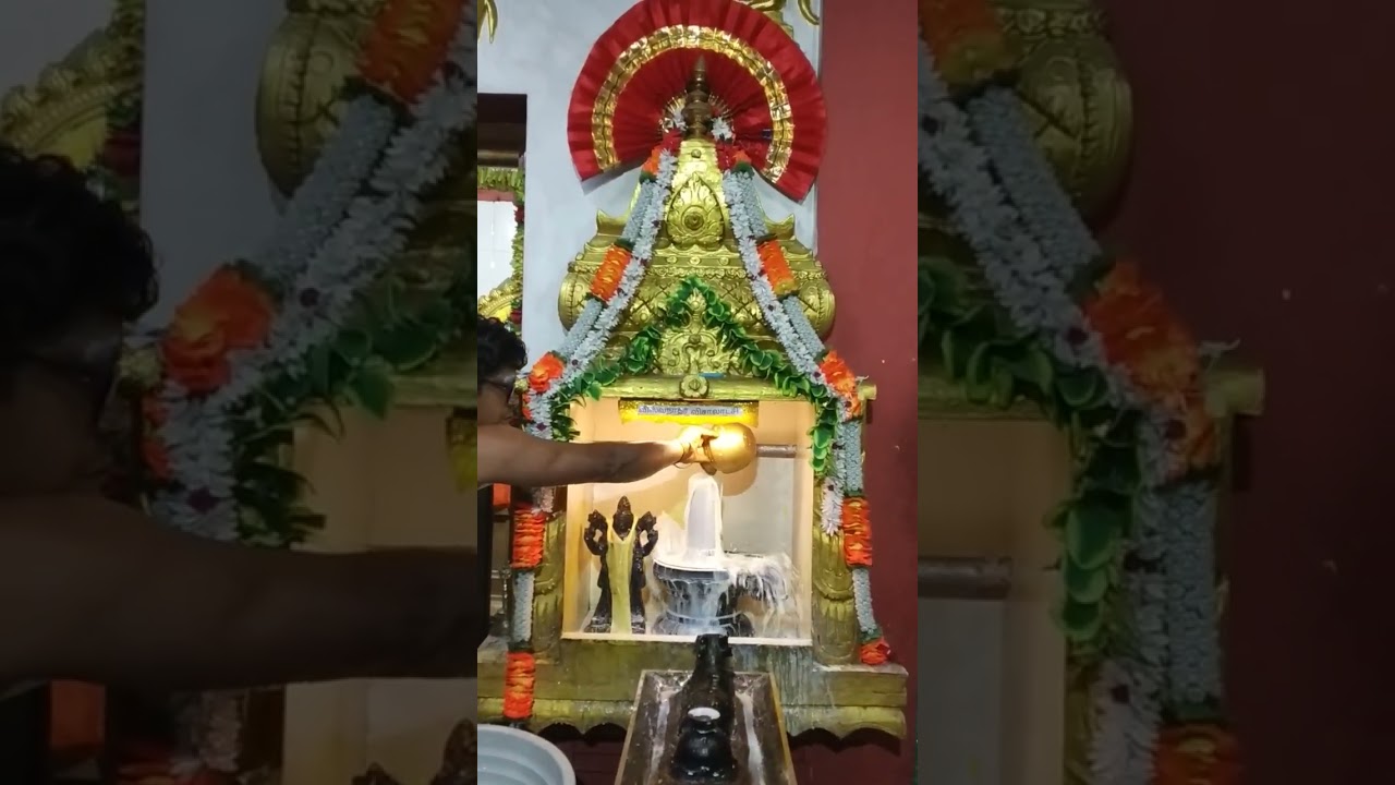 15.02.26 ஶ்ரீ மஹா சிவராத்திரி இரண்டாம் கால பூஜை  ‌ அபிஷேகம் அலங்காரம் மற்றும் தீபாராதனை.