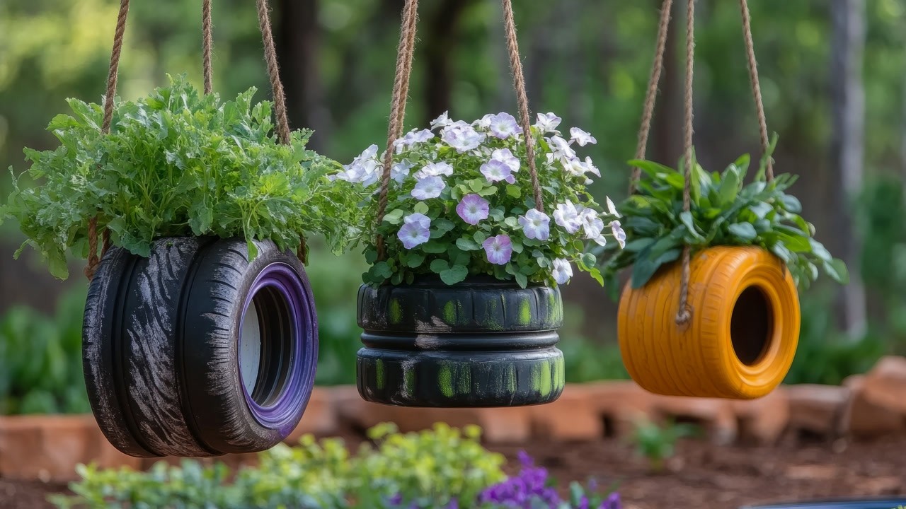 Upcycling Projects That Transform Old Trash into Eye-Catching Garden Treasures