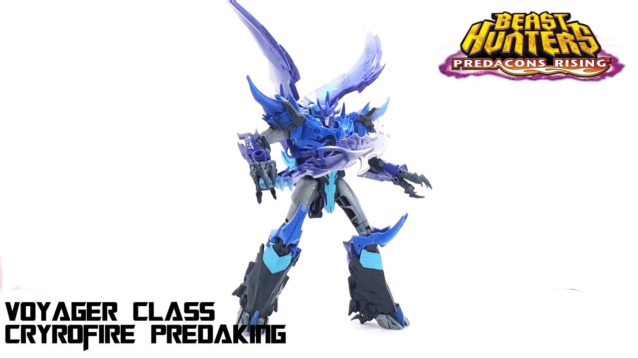 Video Review of the Transformers Predacons Rising: Cryofire Predaking