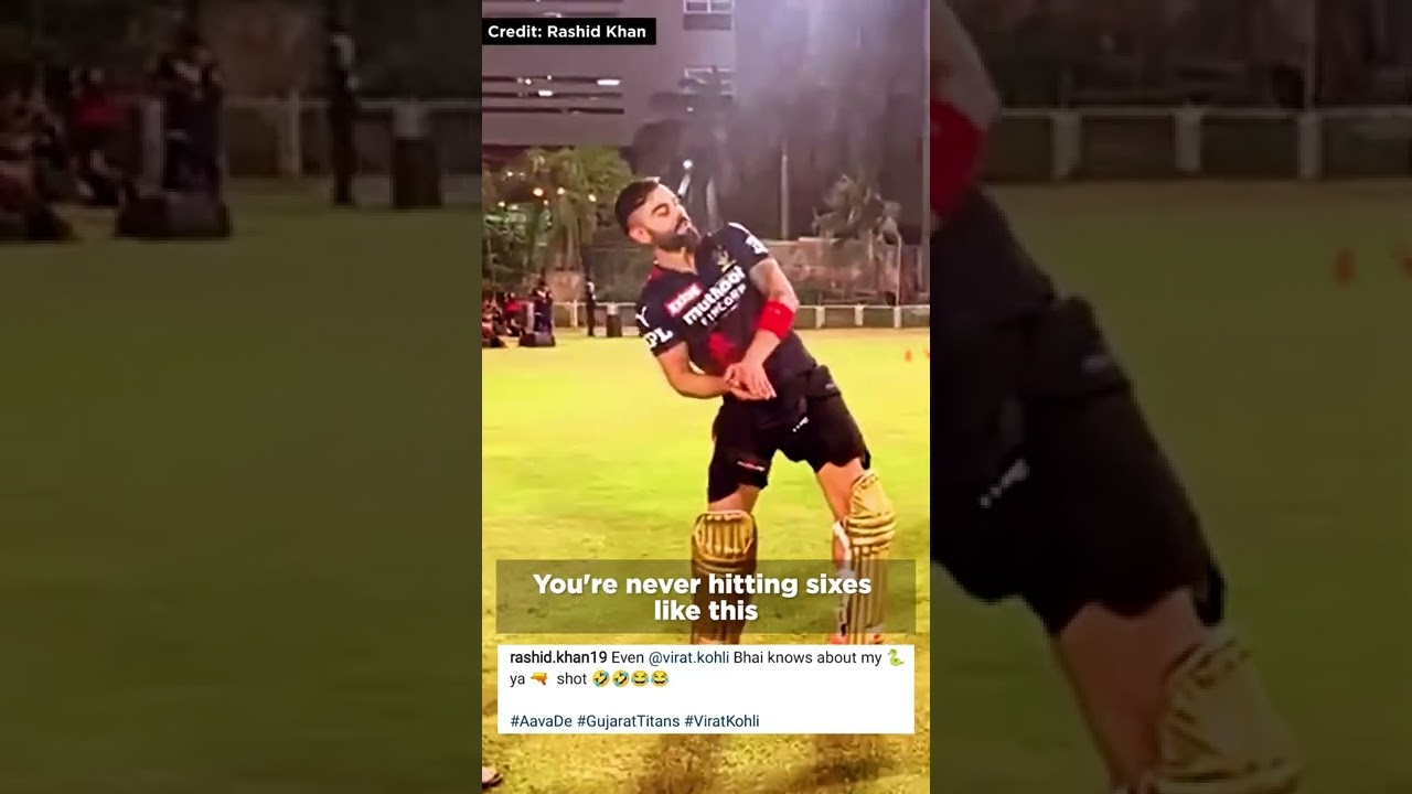 We're loving the Virat-Rashid bond plus banter 🤗 #IPL2022 #ViratKohli #RashidKhan