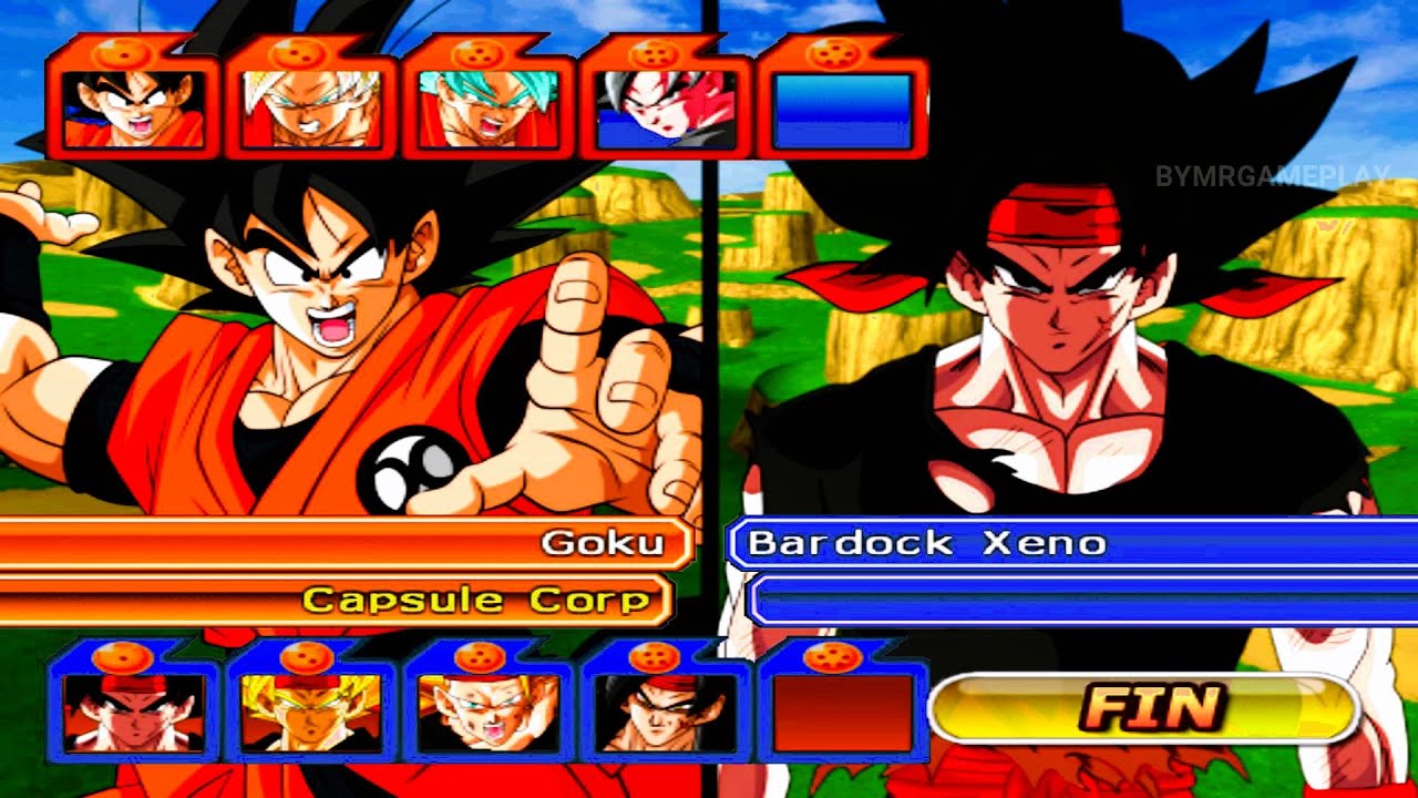 Goku vs Bardock | DBZ Budokai Tenkaichi 3 ISO SDB HEROES V5