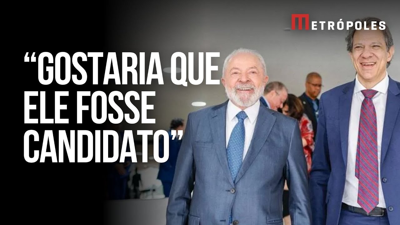 Lula defende candidatura de Haddad em 2026: 
