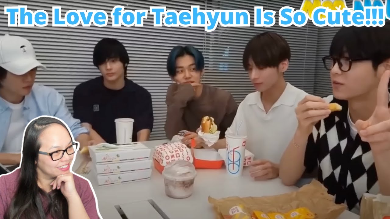 First Time Watching when txt loves Taehyun so much  | A TXT Reaction