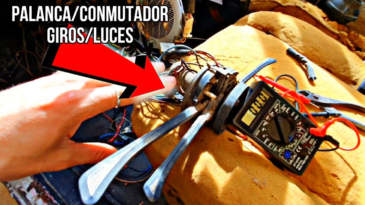 INSTALACION ELECTRICA Fiat 128 Berlina 🔴 Parte 2 | llave Conmutador de luces y giros