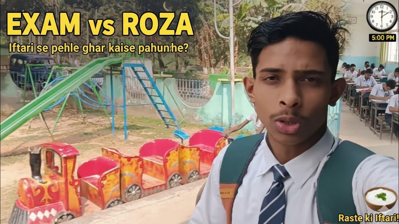Exam vs Roza: Iftari se pehle ghar kaise pahunche? 🌙📚 | Daily Vlog