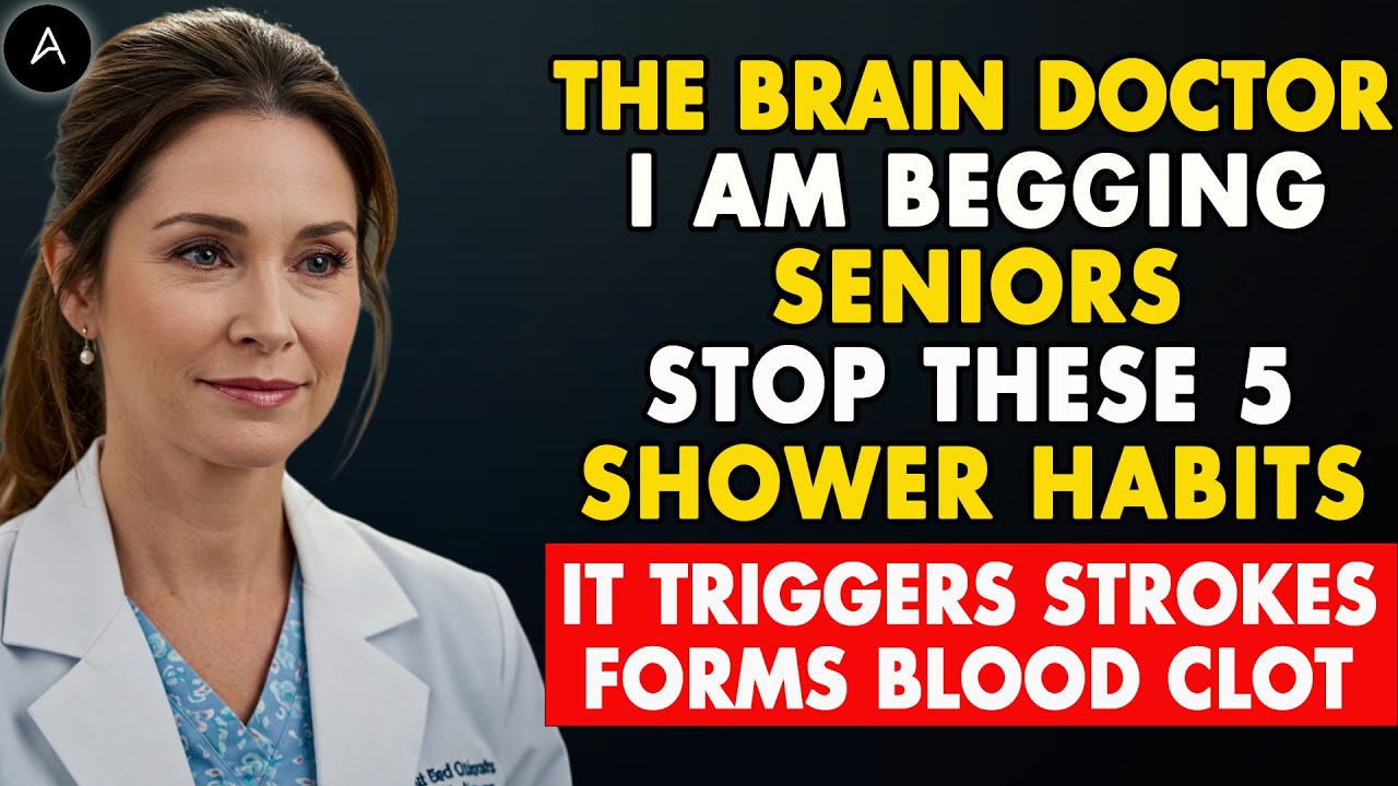 As a BRAIN Doctor, I’m SHOCKED: These 5 Shower Habits Raise Stroke Risk Overnight | Senior Health