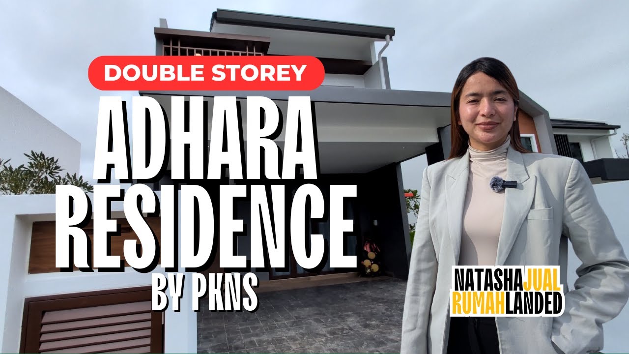 Modern Double Storey @ AdharaResidence | 20' x 75' | 2,104 sqft | 3B 4R