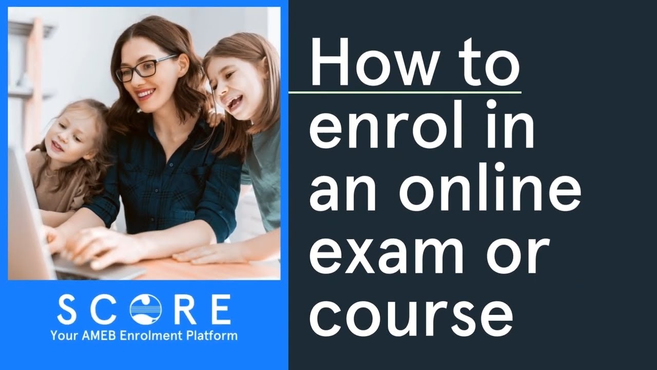 How to enrol in an online exam or course [Australia]
