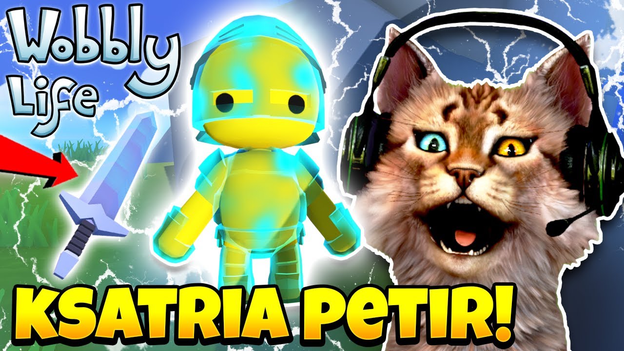 AKU MENJADI KSATRIA PETIR LETOY !! 😹 - Wobbly Life Indonesia