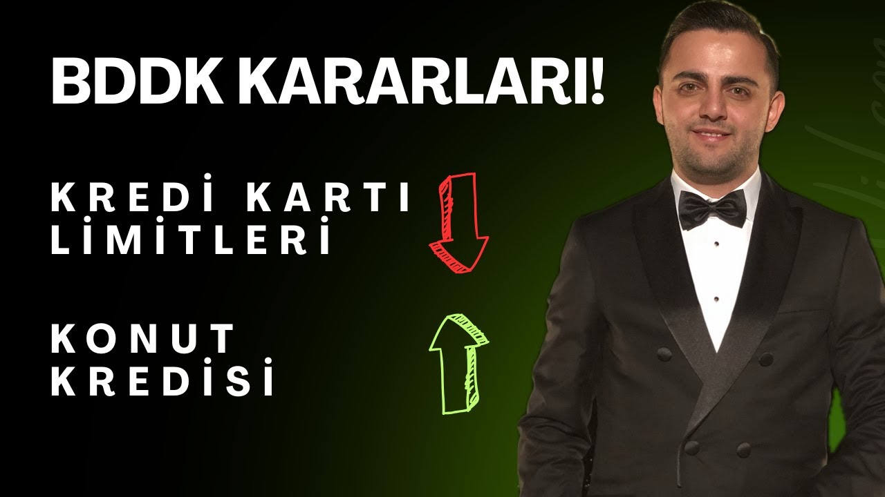 Kredi Kartı Limitleri D&uuml;ş&uuml;yor, Konut Kredileri Artıyor! - BDDK Kararları