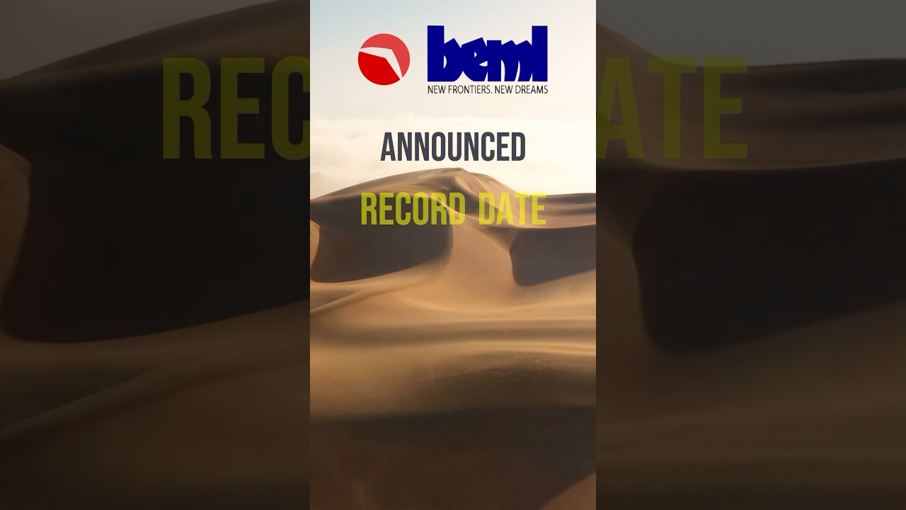 #BEML #announced #RECORDDATE #SPLIT #corporateactions BEML Ltd share latest news