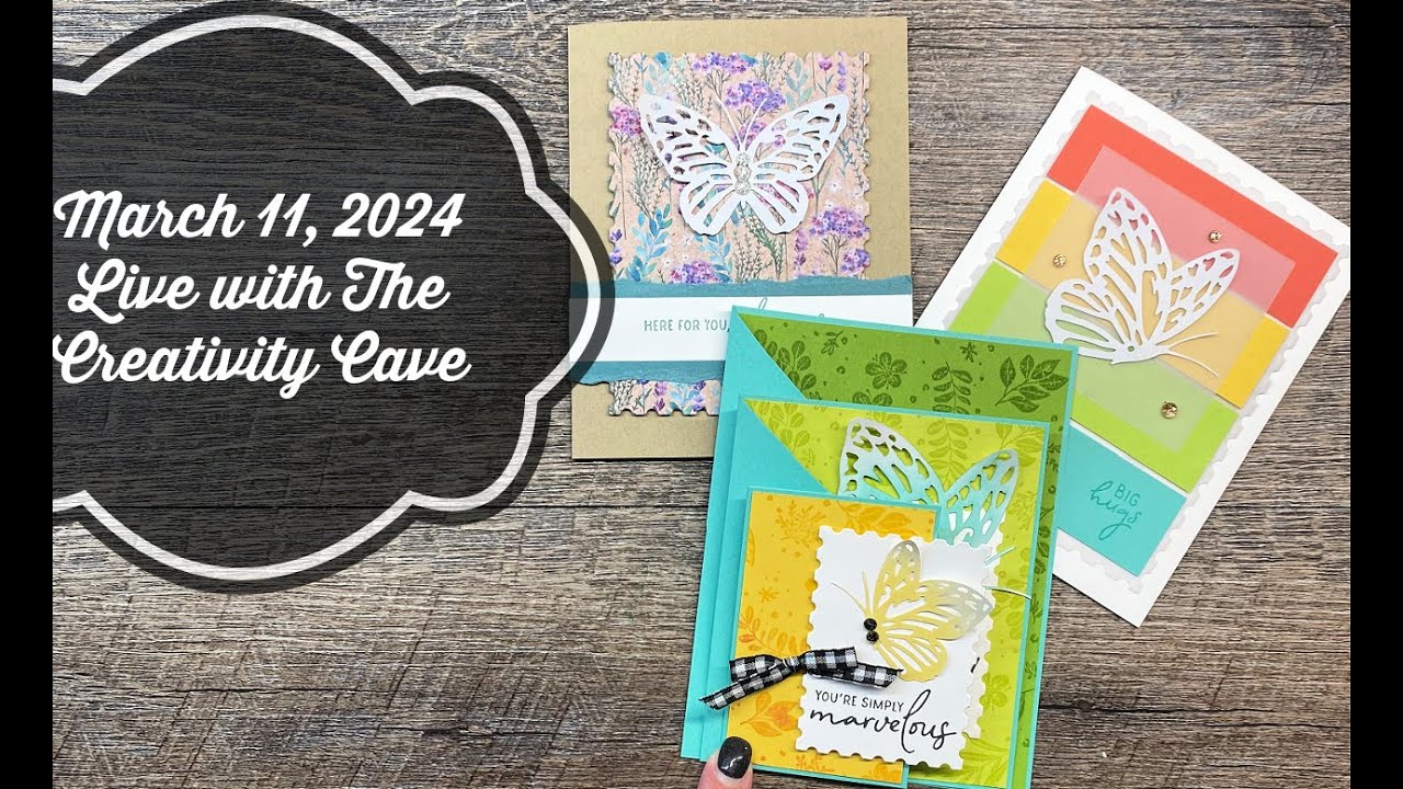 March 11, 2024 LIVE with The Creativity Cave!!