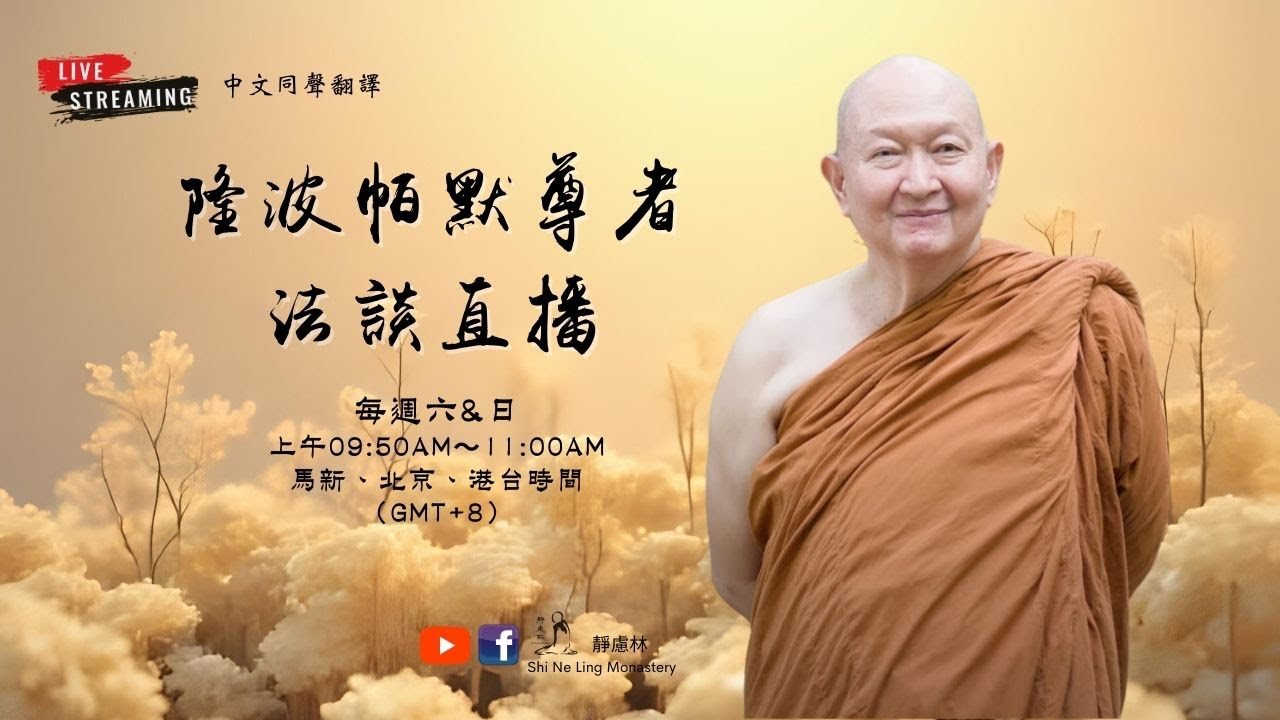 Live 直播｜ 2026.03.14 隆波帕默尊者法 談開示