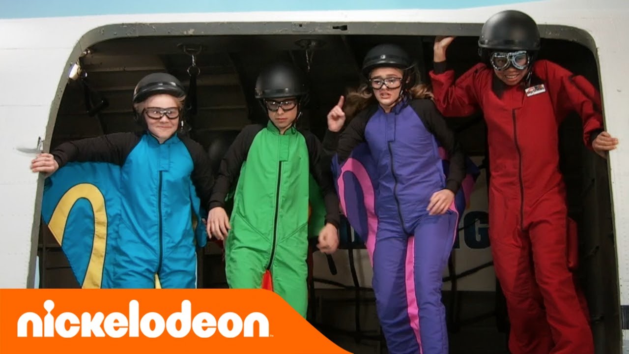 Nicky Ricky Dicky & Dawn | Lancio col paracadute | Nickelodeon Italia