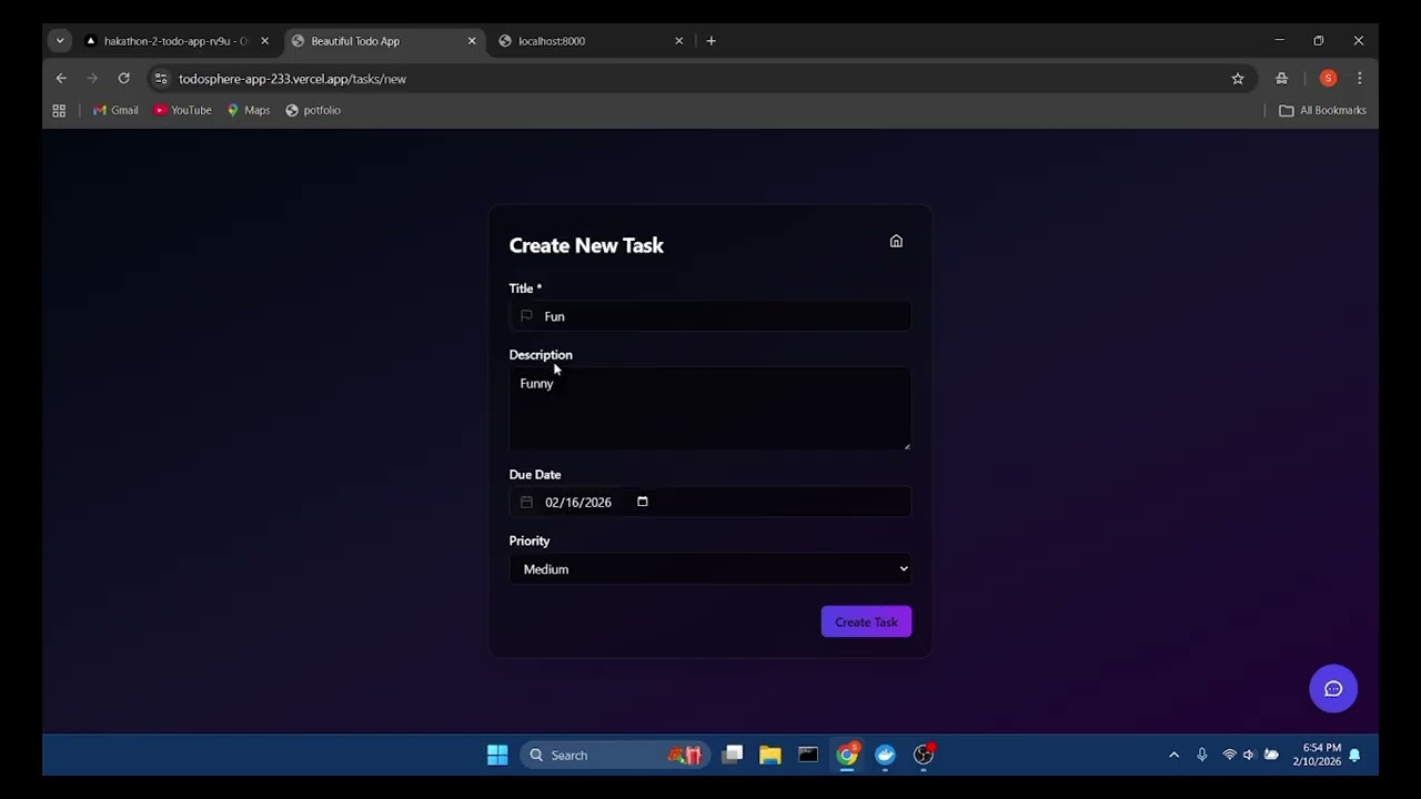Hakathon 2 Phase 5 Todo App Chatbot
