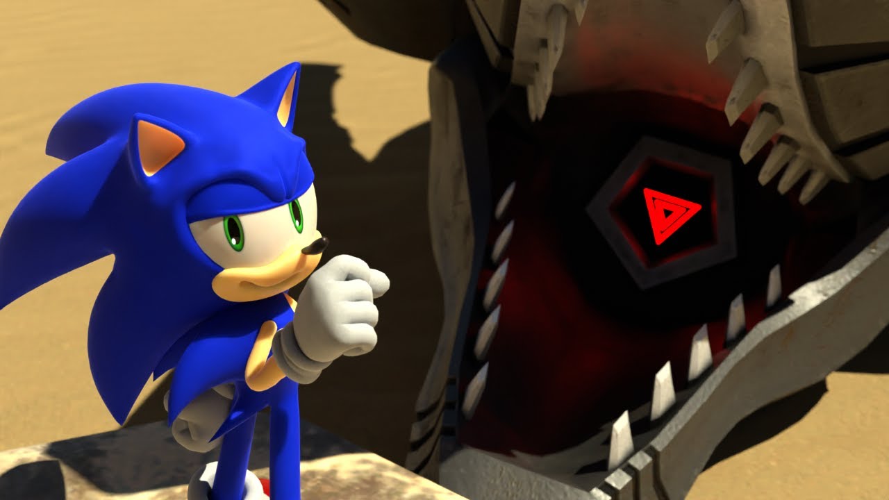 Sonic Vs Shark Guardian (A Sonic Frontiers Short)