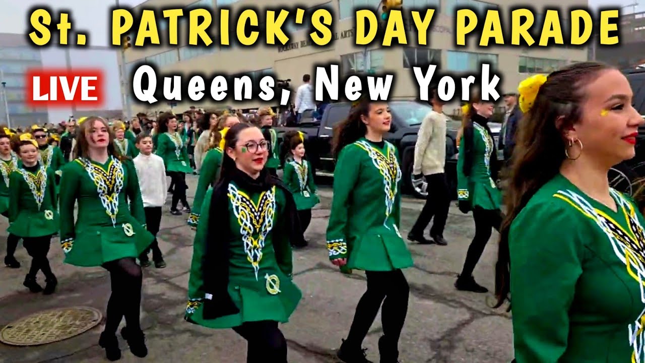 St. PATRICK’S DAY PARADE 2026 in Queens NYC LIVE ☘️🇮🇪 Queens County ST. PATRICK’S DAY PARADE ☘️