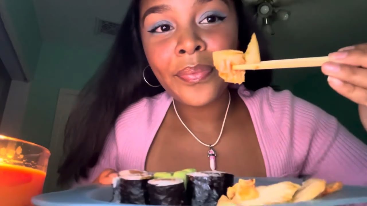 Asmr Kimchi and Sushi