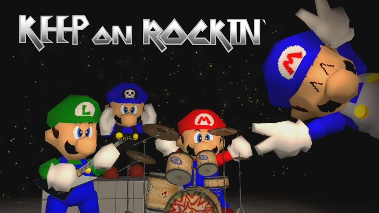 Not-So Super Mario Bloopers: Keep On Rockin'