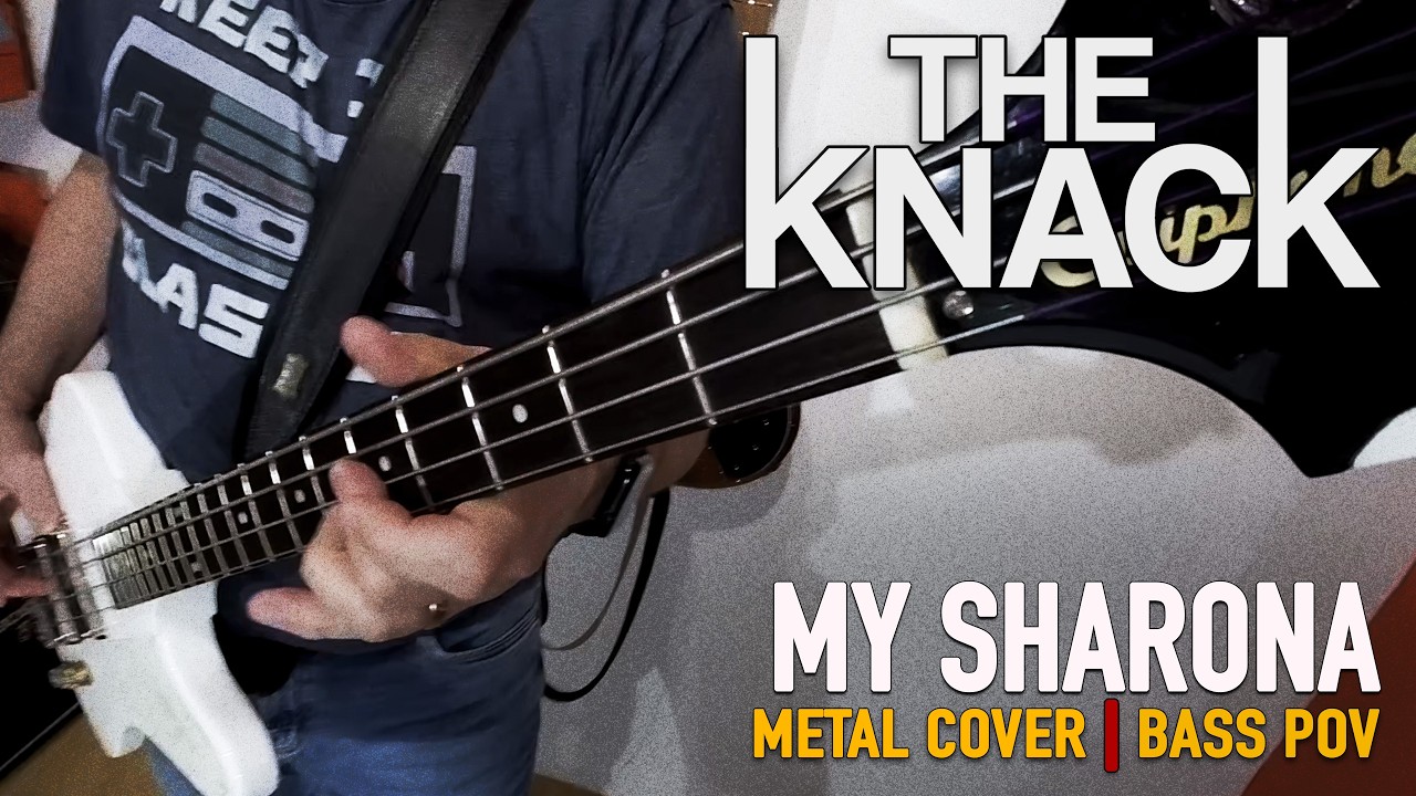 MY SHARONA – METAL BASS COVER | The Knack | Bass POV