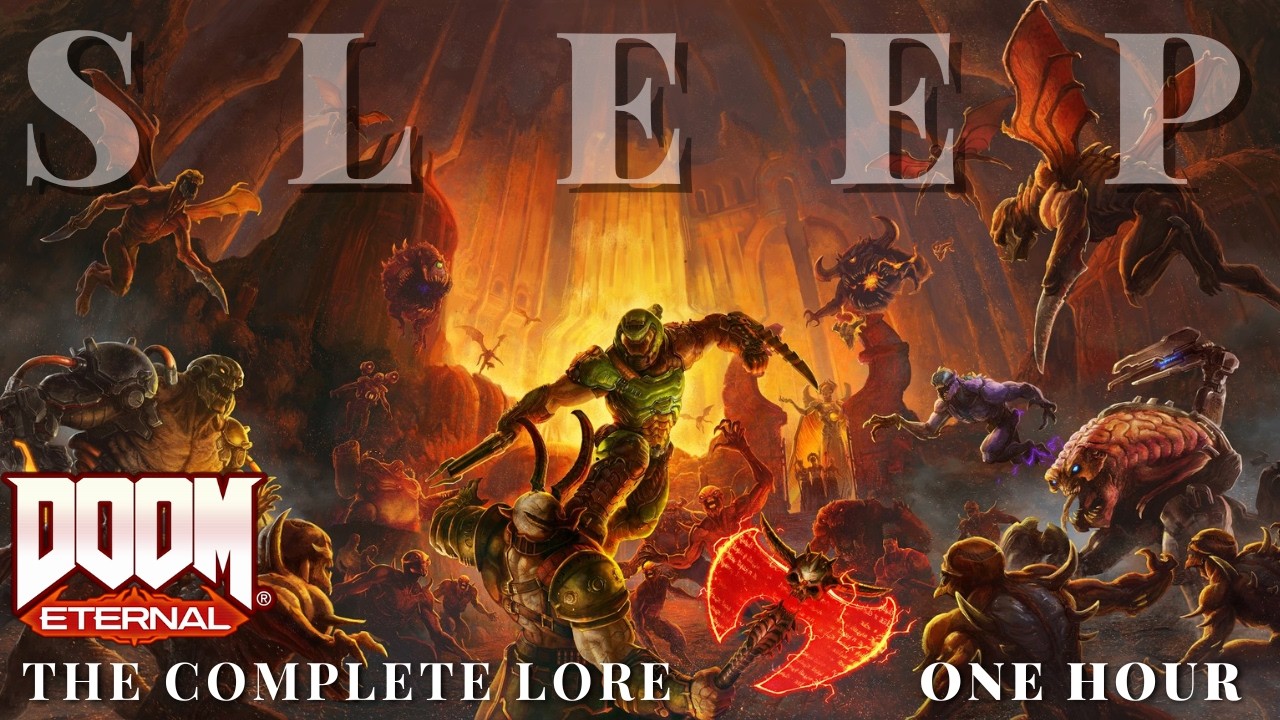 DOOM Eternal Lore to Sleep To | The Doom Slayer, the Sentinels, and the War of Heaven