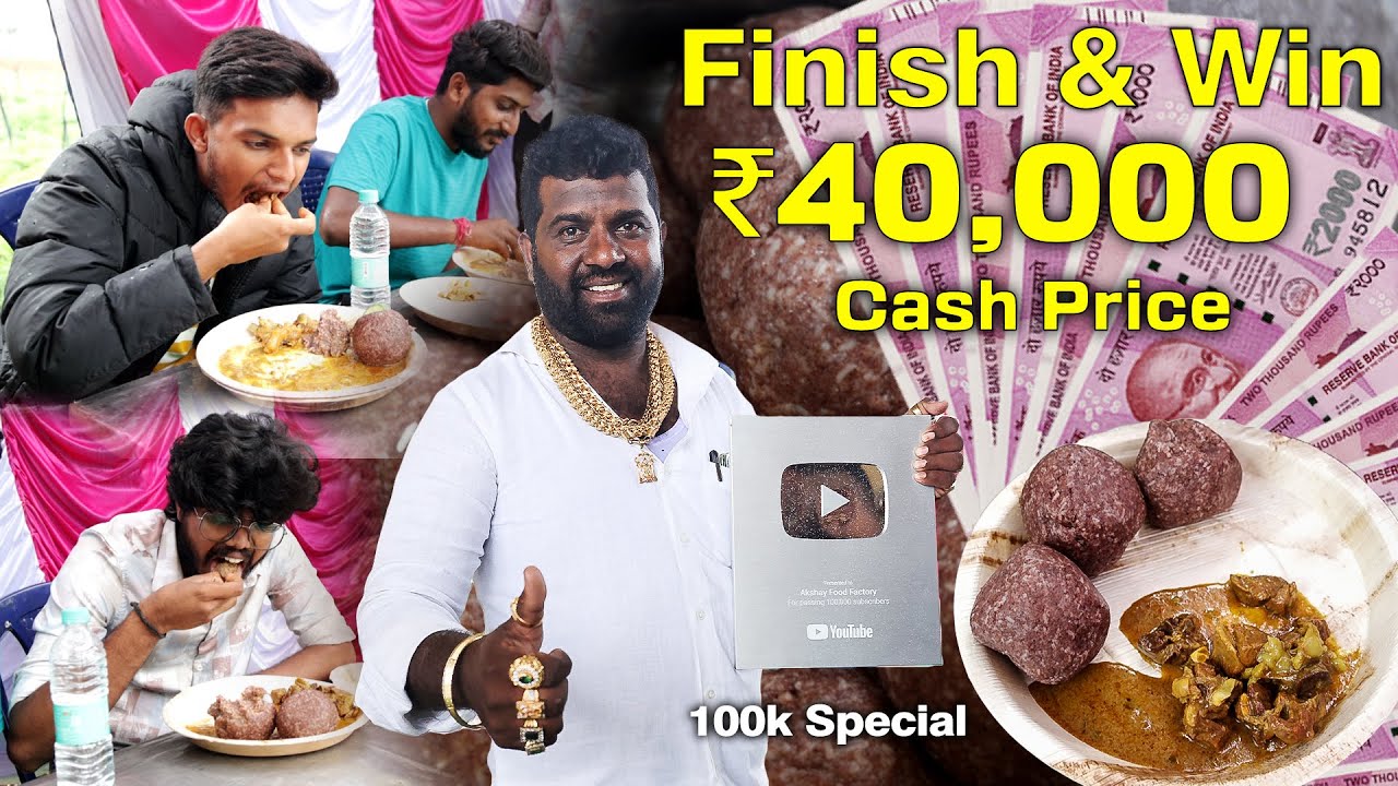 RAGI MUDDE EATING COMPETITION | 40K CASH PRICE | Men & Women | Ragi Balls | Wait For The End