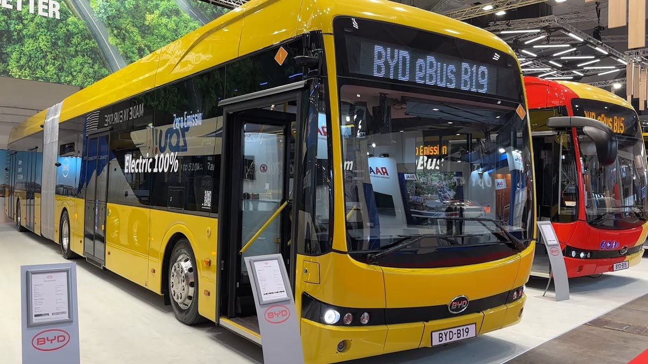 Comfort & Innovation ! 2024 BYD eBus B19 Electric City Bus