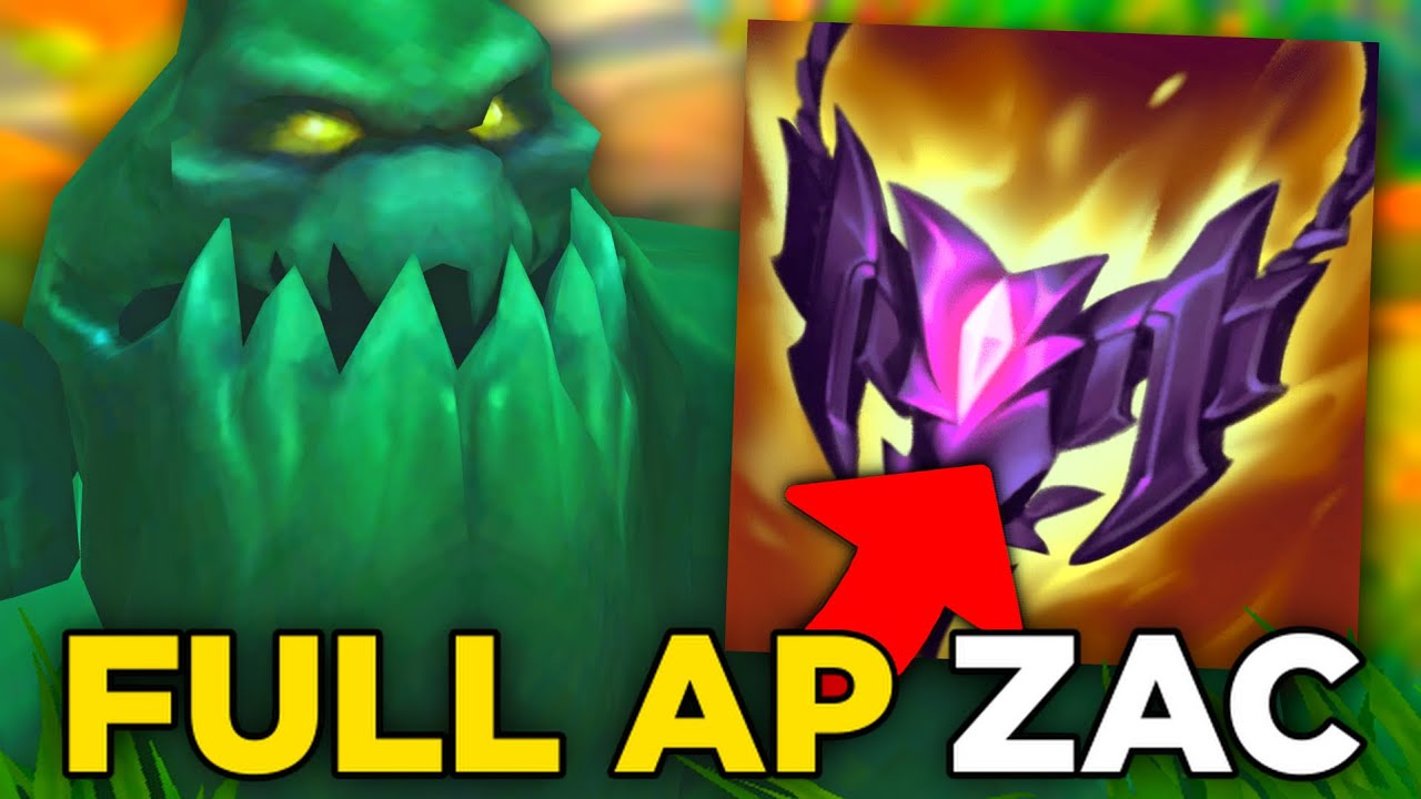 Full AP Zac oneshotuje każdego w League of Legends